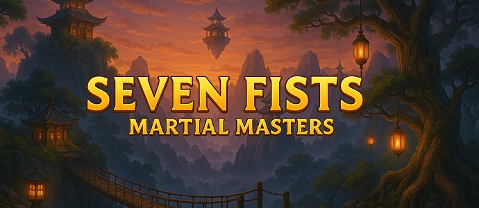 Seven Fists Martial Masters slot by Urgent Games