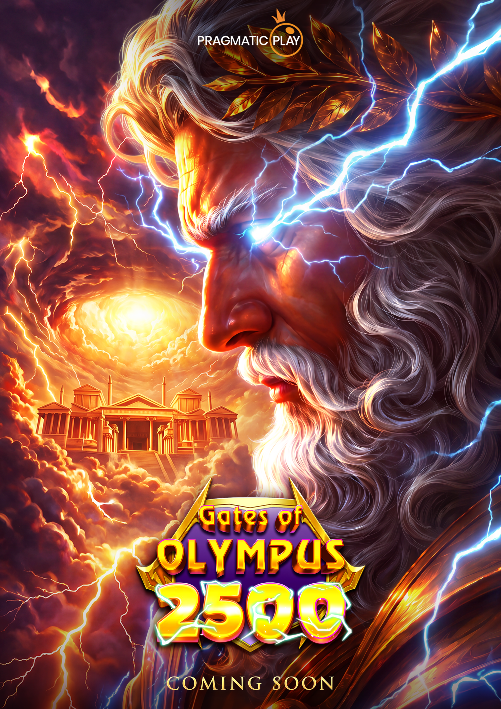 Gates of Olympus 2500 promotional poster